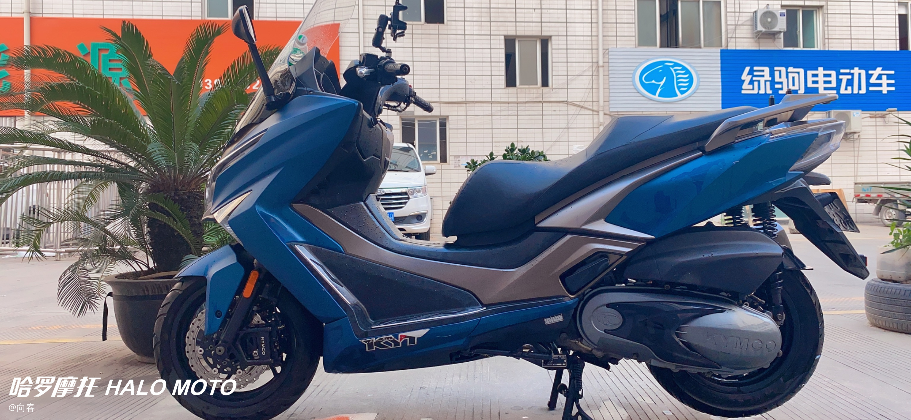 二手摩托车光阳 赛艇s400