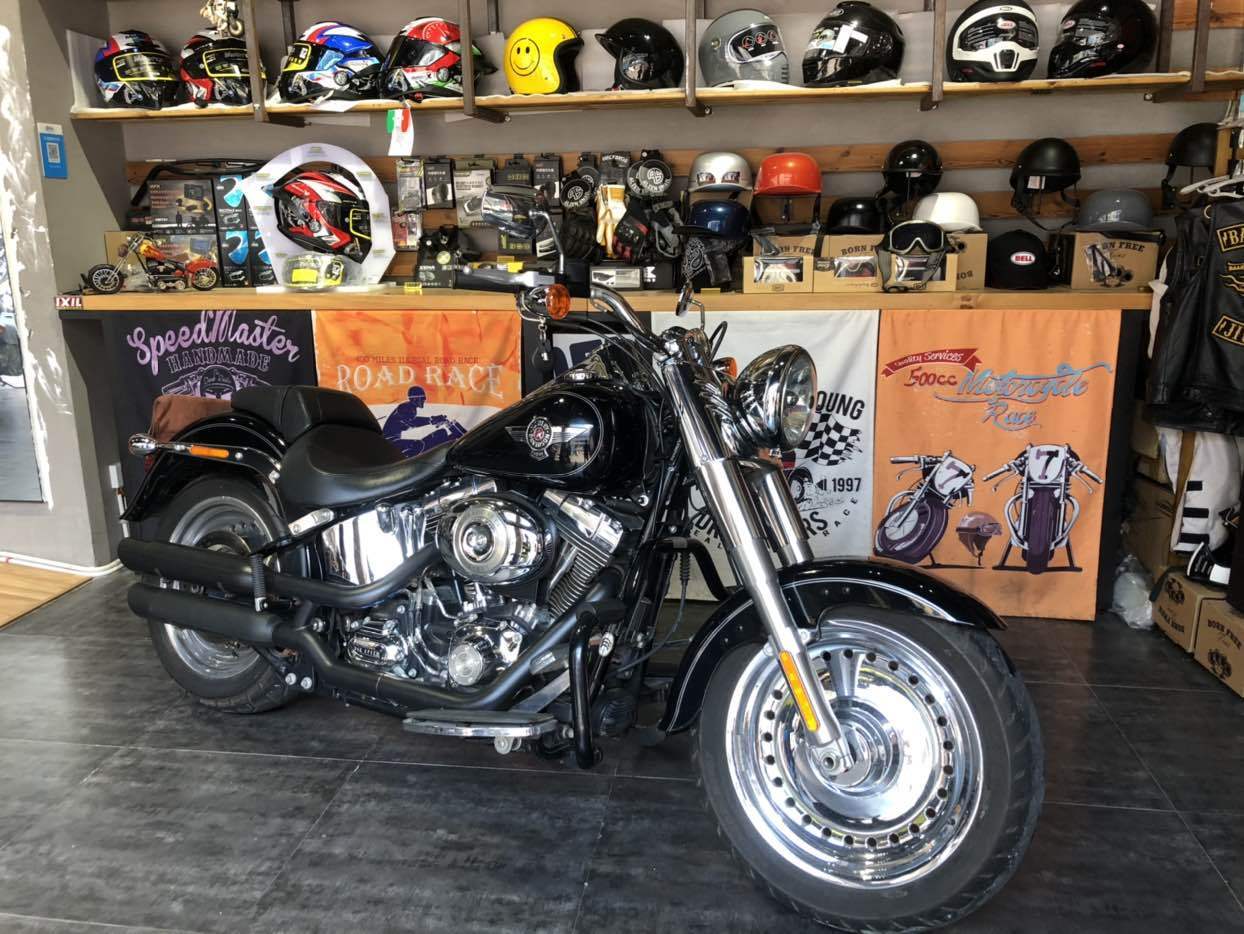 二手摩托车哈雷戴维森 softail fat boy lo