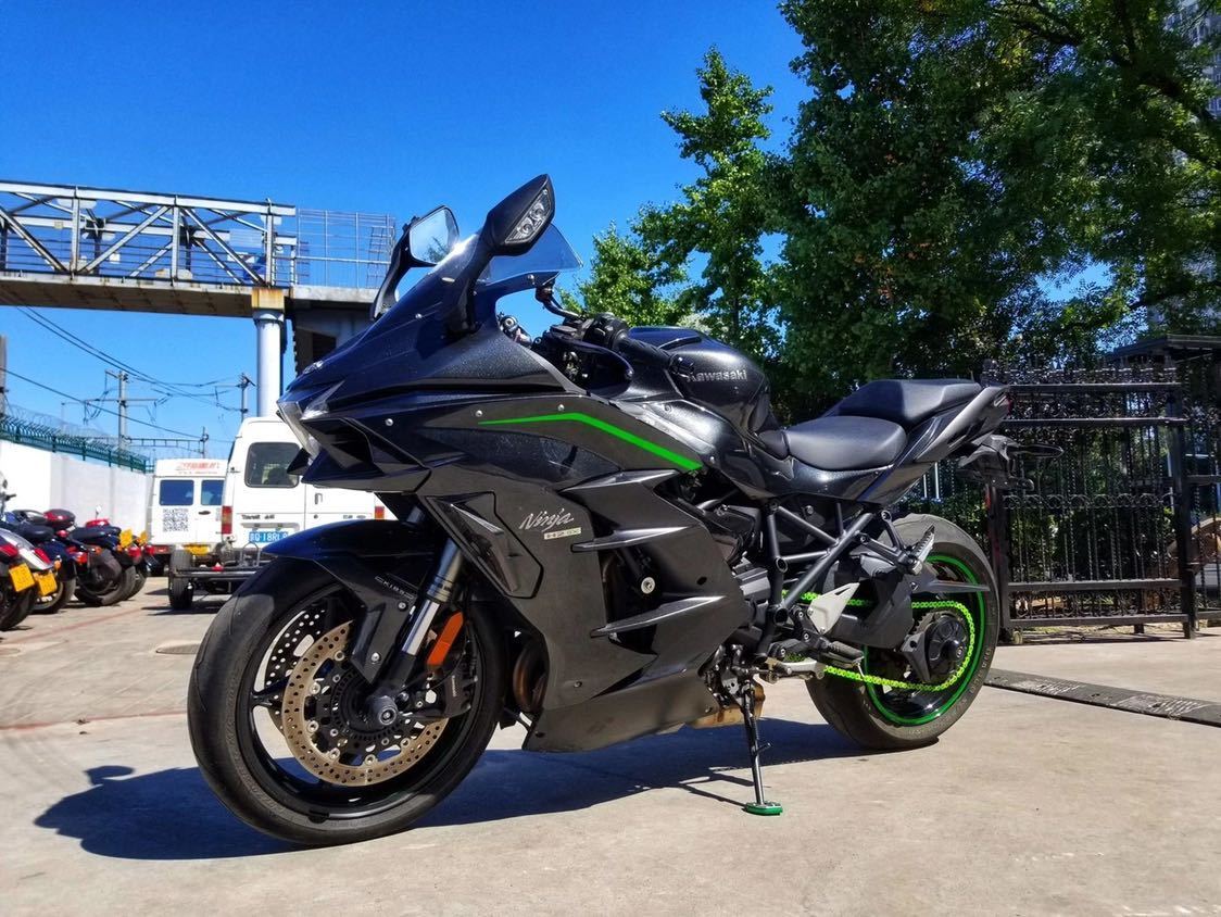 二手摩托车川崎 ninja h2 sx se